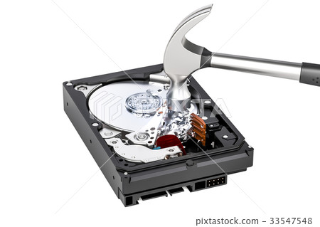Hard Disk Drive HDD with hammer 33547548