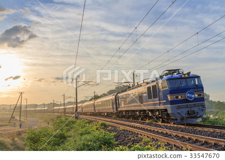 北斗星在早晨的陽光下奔跑 33547670