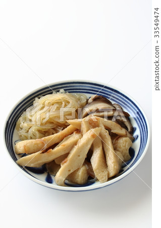 Simmered bamboo shoots 33549474