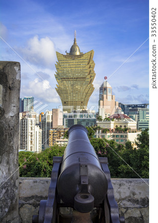 Macau historic cityscape Macau historic cityscape 33550402
