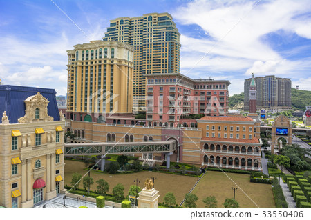 Macau historic cityscape 33550406