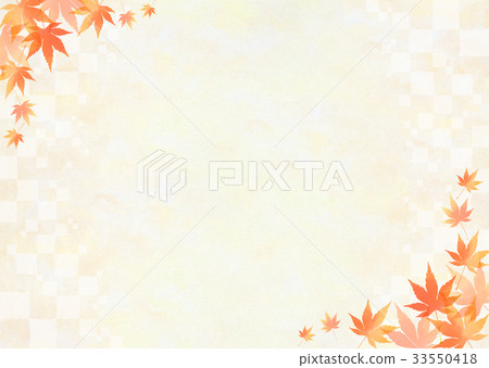 Background material _ autumn leaves orange Background material _ autumn leaves orange 33550418