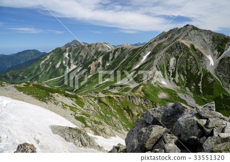 從山多山看到的立山山 33551320