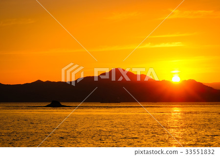 瀨戶內海日落 瀨戶內海日落 33551832