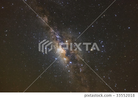 Milky way galaxy with stars and space dust Milky way galaxy with stars and space dust 33552018