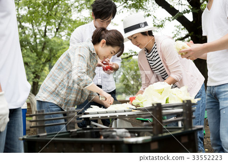 Outdoor barbecue 33552223