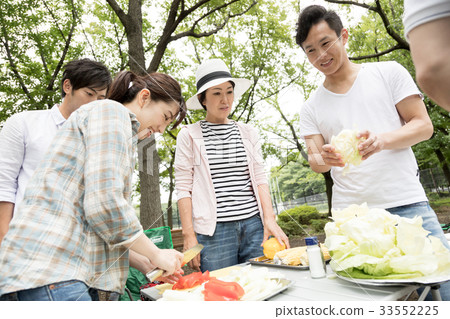 Outdoor barbecue 33552225