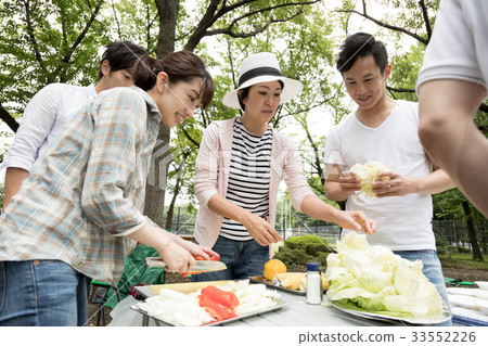 Outdoor barbecue 33552226