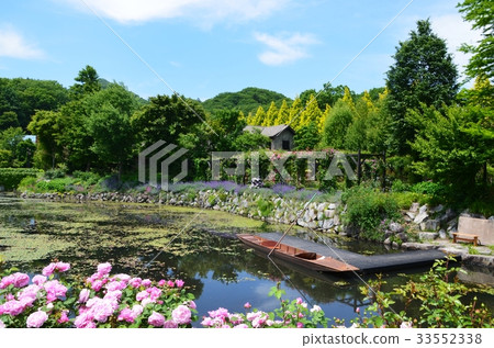 Karuizawa lake garden of beauty like a picture postcard Karuizawa lake garden of beauty like a picture postcard 33552338