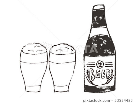 啤酒水彩 33554483