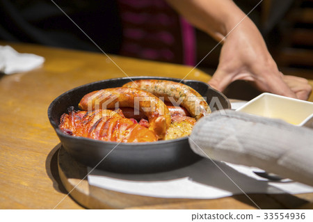 Juju，西餐，德士灌腸，德國香腸，晚餐，西餐，晚餐，西餐， 33554936