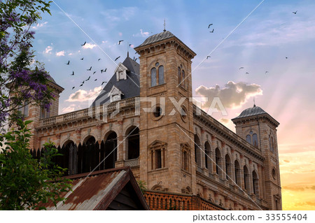 panorama of Antananarivo capital of Madagascar 33555404