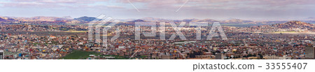 panorama of Antananarivo capital of Madagascar 33555407