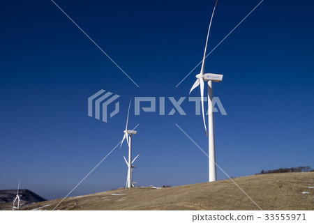 江原道平昌郡大關嶺Daegwanryung風力發電廠汽輪機 33555971