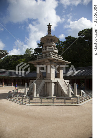 Gyeongbuk省慶州市佛國寺Dabotap(國寶20號) Gyeongbuk省慶州市佛國寺Dabotap(國寶20號) 33556004