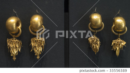 金耳環（新羅），韓國國立博物館，龍山區，首爾 33556389