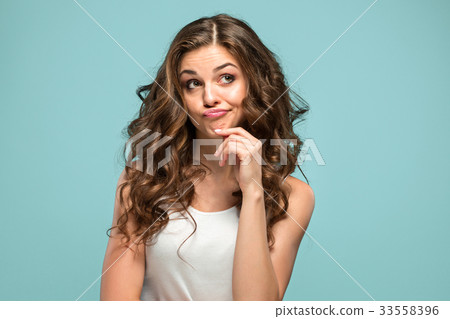 The portrait of disaffected woman The portrait of disaffected woman 33558396