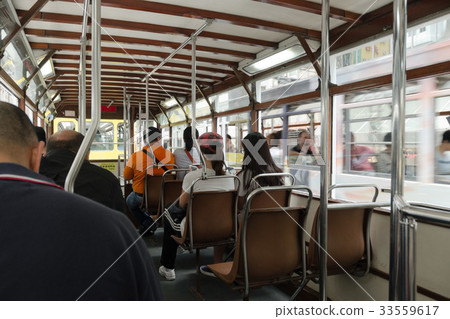 在香港電車裡面 在香港電車裡面 33559617
