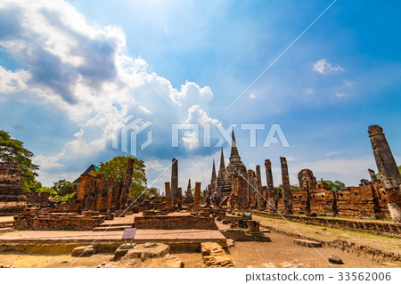 [World Heritage in Ayutthaya] Wat Phra Si Sanphet, Bangkok, Bus Tour 33562006