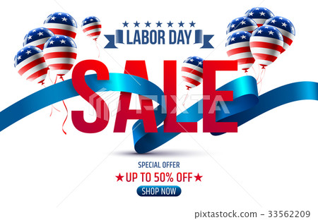 Labor Day Sale promotion advertising banner Labor Day Sale promotion advertising banner 33562209