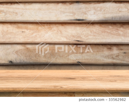 wooden counter top with grunge wood background wooden counter top with grunge wood background 33562982