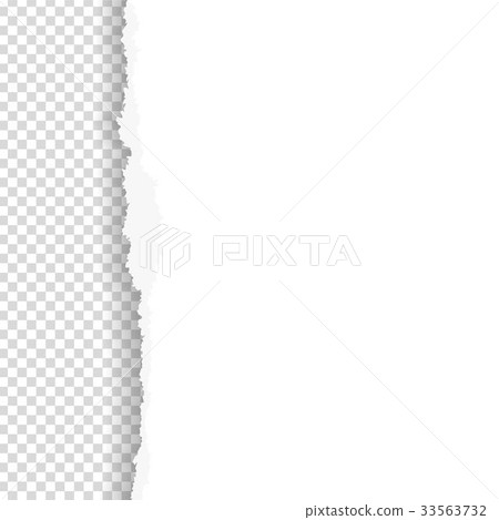 Torn paper with ripped edge 33563732