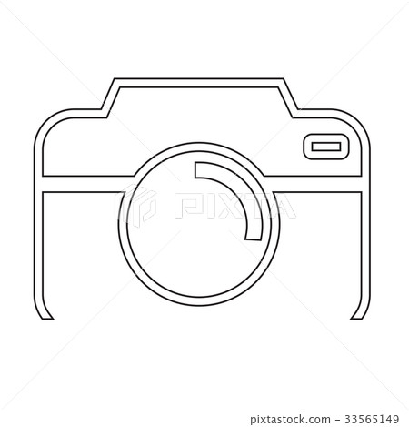 photo camera icon illustration design-插圖素材 [33565149] - PIXTA圖庫