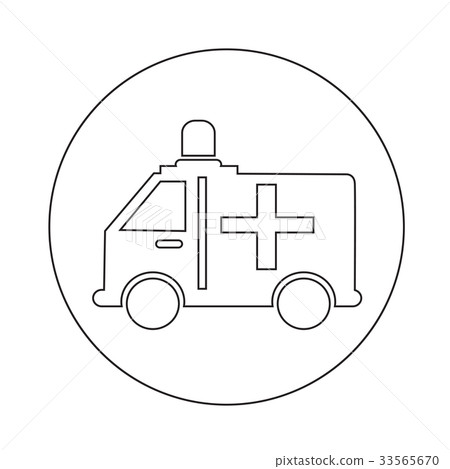 ambulance car icon illustration design ambulance car icon illustration design 33565670