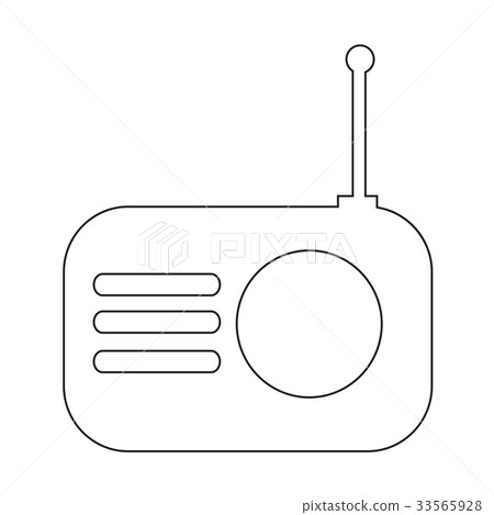 Radio icon illustration design Radio icon illustration design 33565928