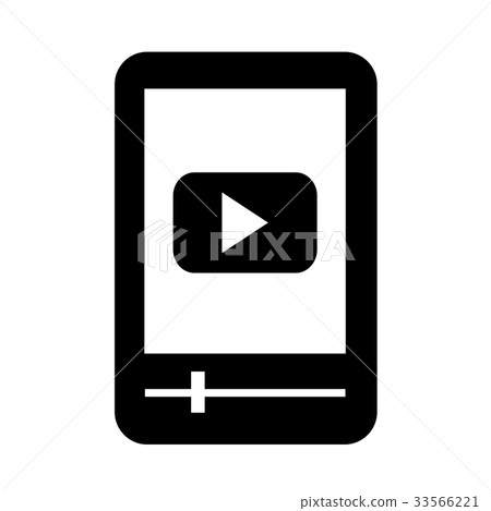 MP3 player icon illustration design 33566221