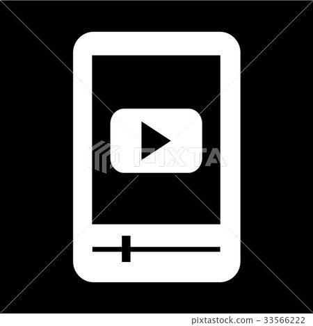 MP3 player icon illustration design MP3 player icon illustration design 33566222