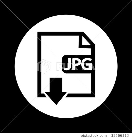 File type JPG icon illustration design 33566313