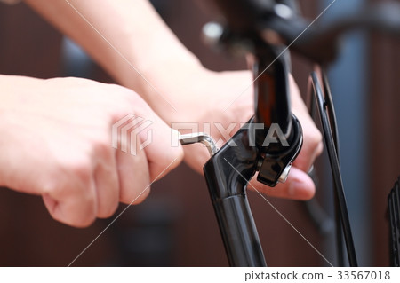 自行車（組裝工具維修調整維修拆裝檢查扳手扳手橙色橙色車身零件不露面） 33567018