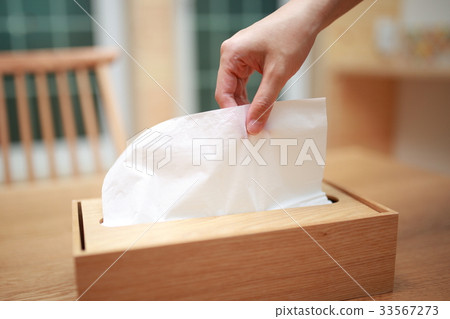 Tissue paper (female body parts faceless ecology dust paper nose paper recycling recycling) 33567273