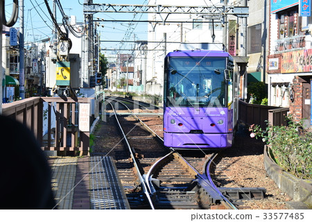 Tokyo, Tokyo, Sakura Electric, streetcar, Toei Arakawa Line, Old Street, Sannomatsu, Japan, Waseda, Station, Street, Tram, Railway, Transportation Tokyo, Tokyo, Sakura Electric, streetcar, Toei Arakawa Line, Old Street, Sannomatsu, Japan, Waseda, Station, Street, Tram, Railway, Transportation 33577485
