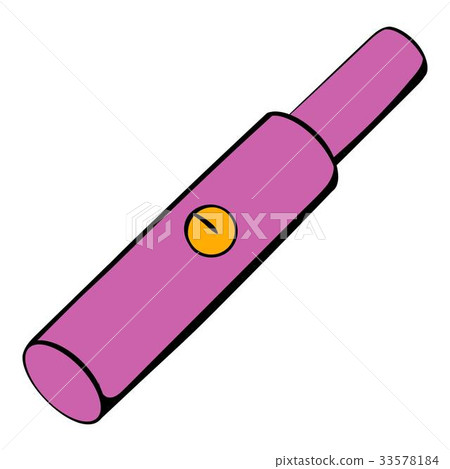 Electronic cigarette cartridge icon cartoon 33578184