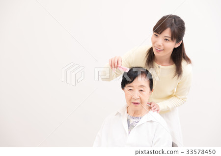 訪問護理理髮美女 33578450