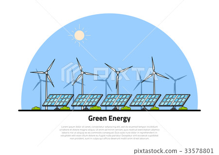 green energy concept green energy concept 33578801