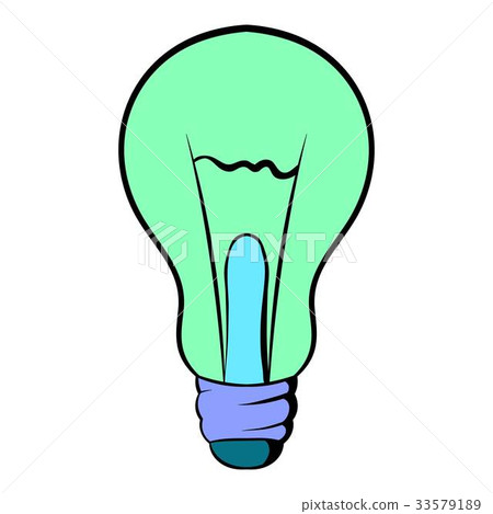 Light bulb icon cartoon 33579189