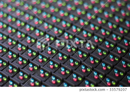 LED lamps in electronics. 33579207