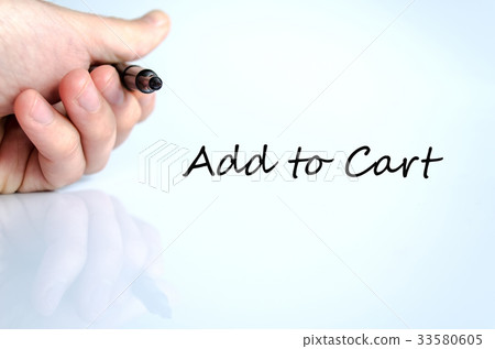 Add to cart concept 33580605