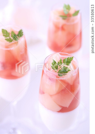 桃子蜜餞果凍酸奶慕斯 桃子蜜餞果凍酸奶慕斯 33580613