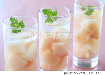 Peach compote jelly 33581276