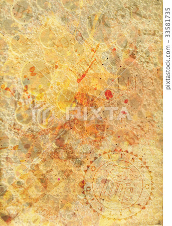 Abstract paper background with beer bubbles Abstract paper background with beer bubbles 33581735