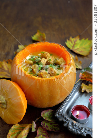 Pumpkin (Pumpkin) soup / Pumpkin soup 33581807