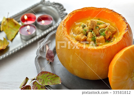 Pumpkin (Pumpkin) soup / Pumpkin soup 33581812