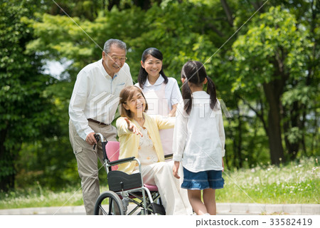 Senior couple caregiver image Senior couple caregiver image 33582419