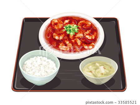 蝦辣椒設置膳食 33585521