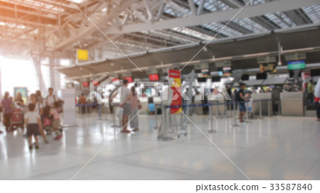 blur airport background 33587840