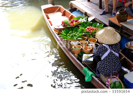 Floating Market Thailand Bangkok Floating Market Thailand Bangkok 33591654
